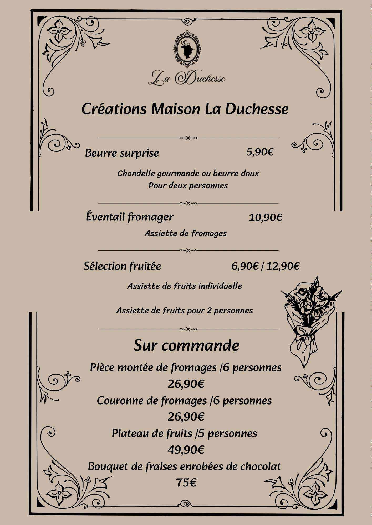 Créations maison